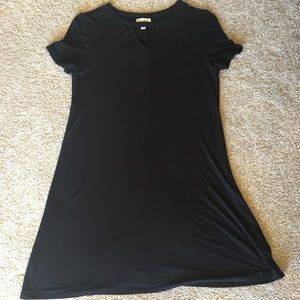 Black T-shirt Dress
